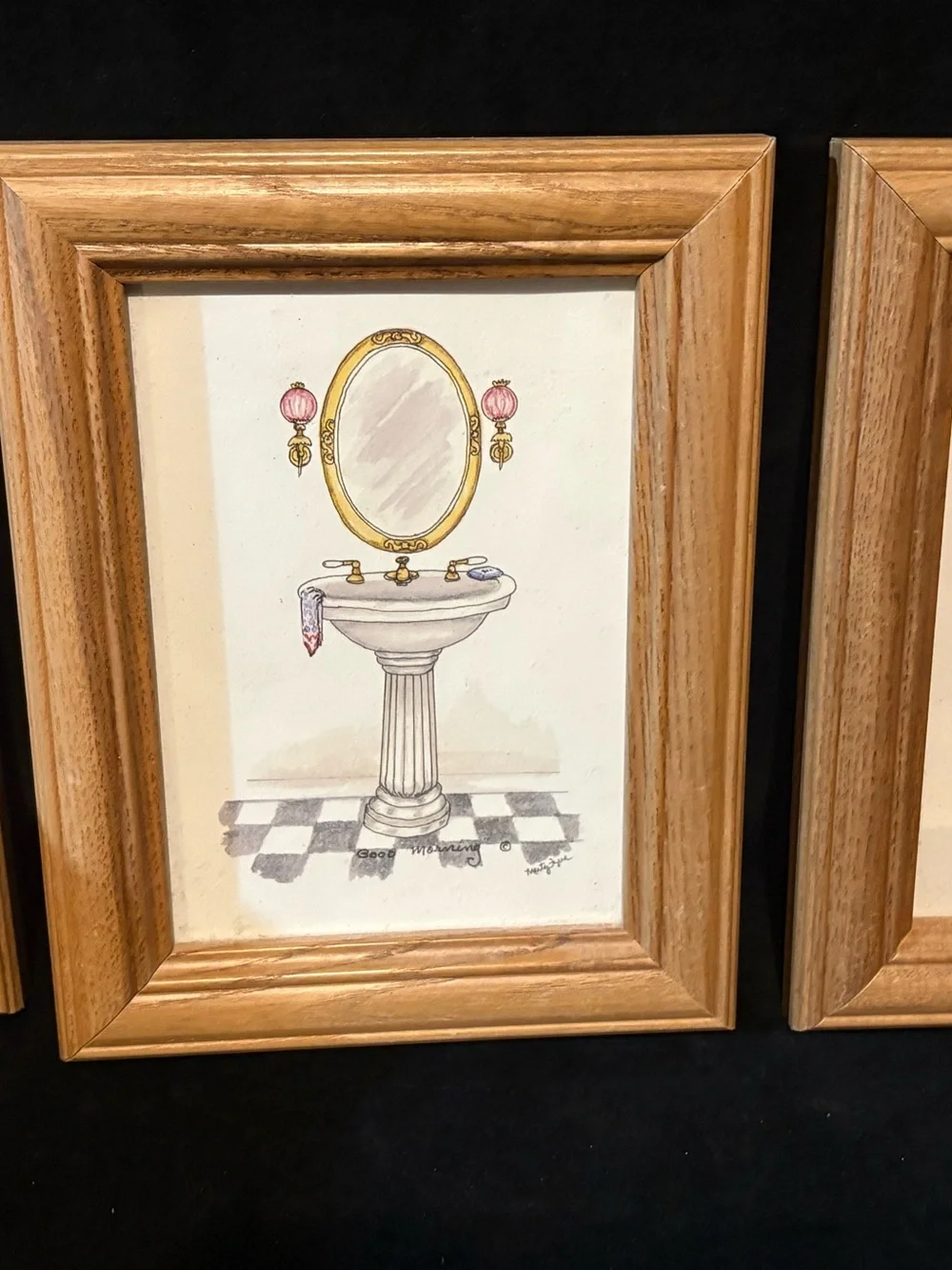 Fine Art three coordinated